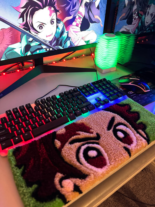 Tanjiro Keyboard Rug Pad