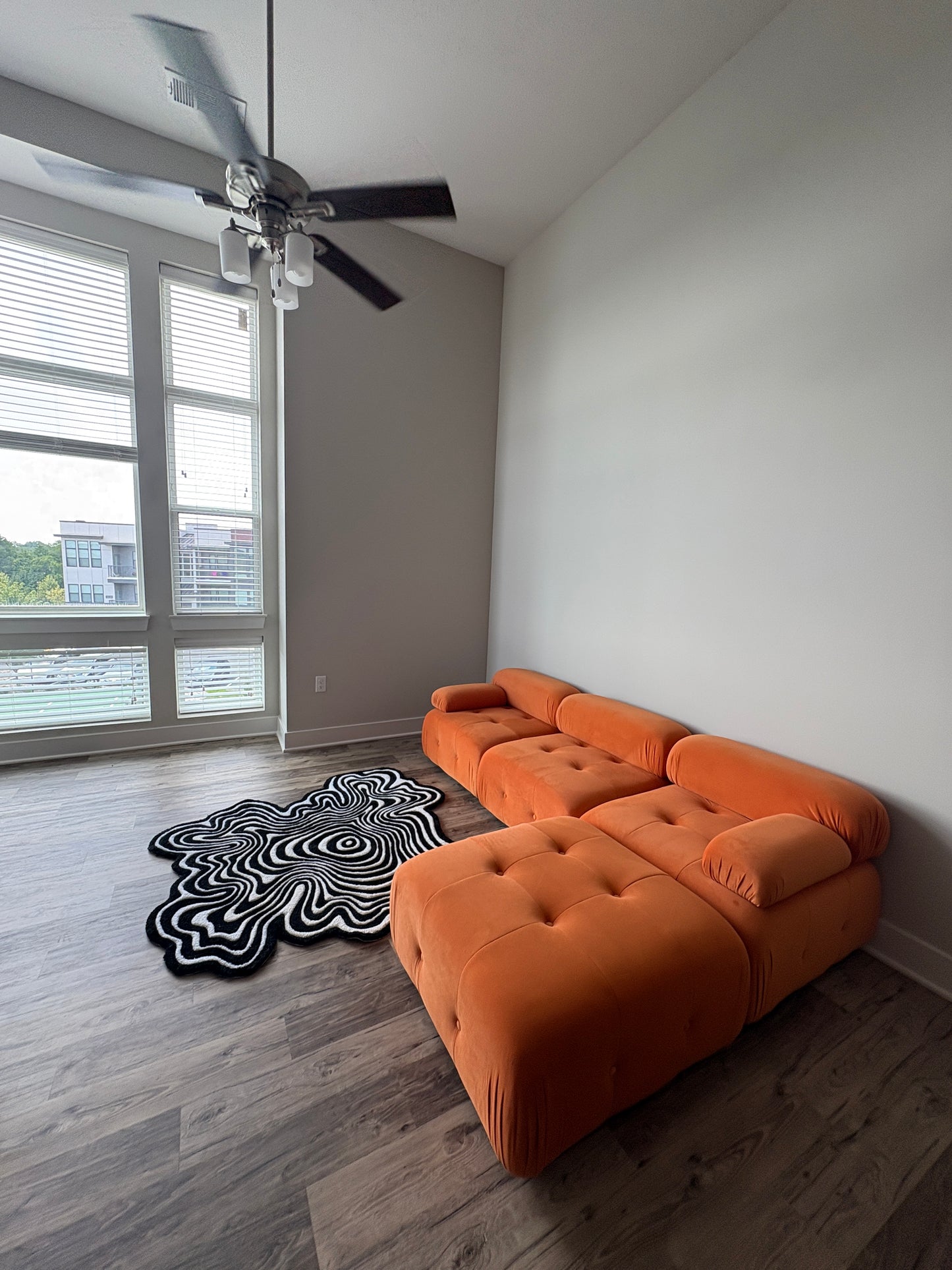 Optical Illusion Floor Piece