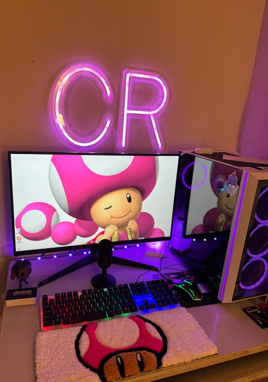 Toadette(Pink)Mini Keyboard Rug