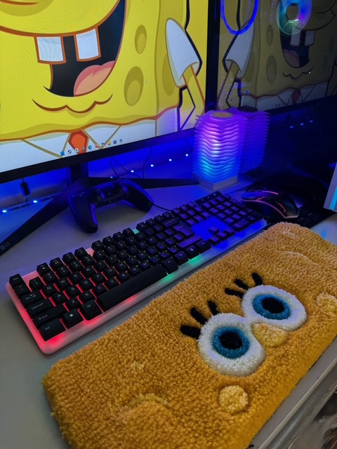Spongebob Rug Keyboard Pad