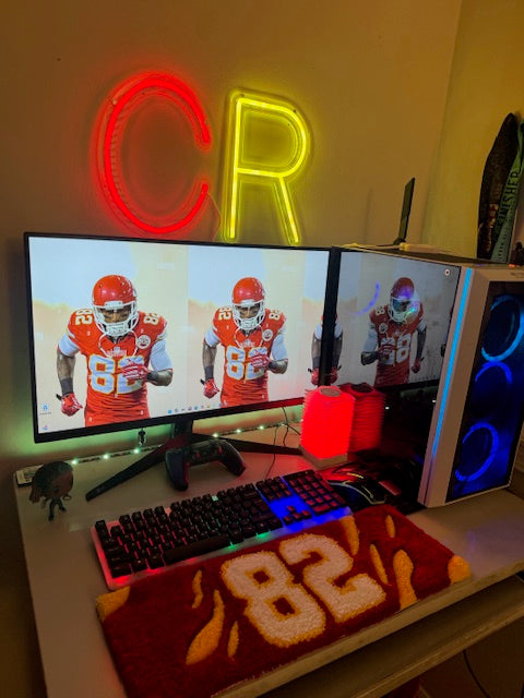 Chiefs Rug Keyboard Pad