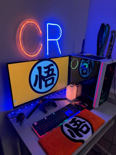 悟 Goku Rug Keyboard Pad