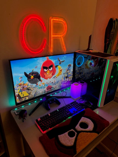 Angry Birds Rug Keyboard Pad