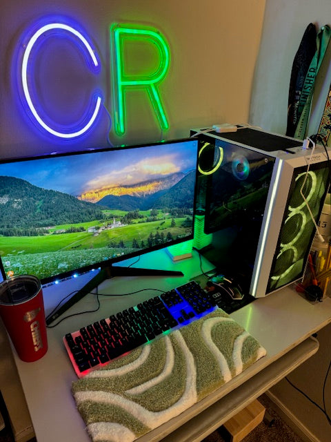 Mint Wave Keyboard Pad