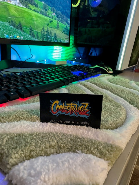 Mint Wave Keyboard Pad