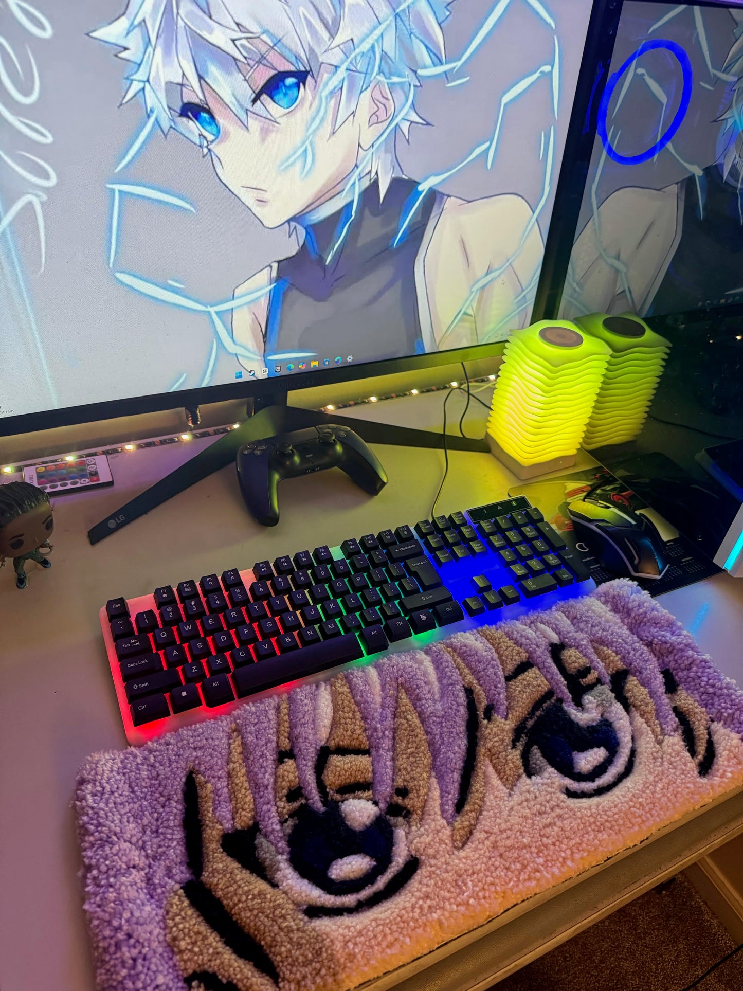 Killua Rug Keyboard Pad