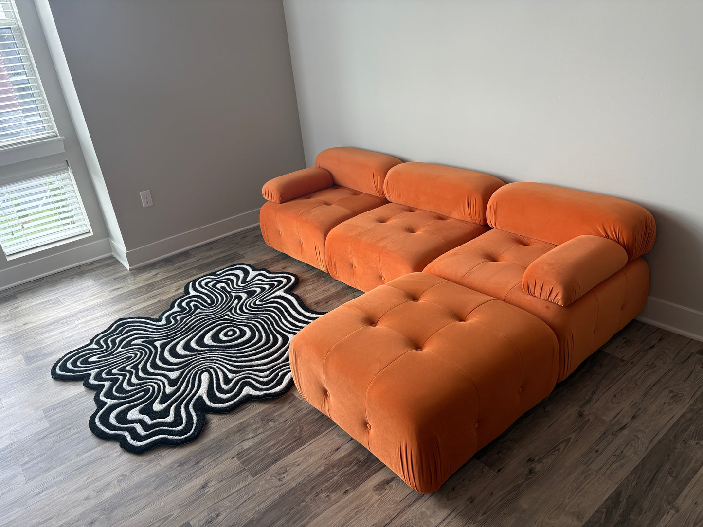 Optical Illusion Floor Piece