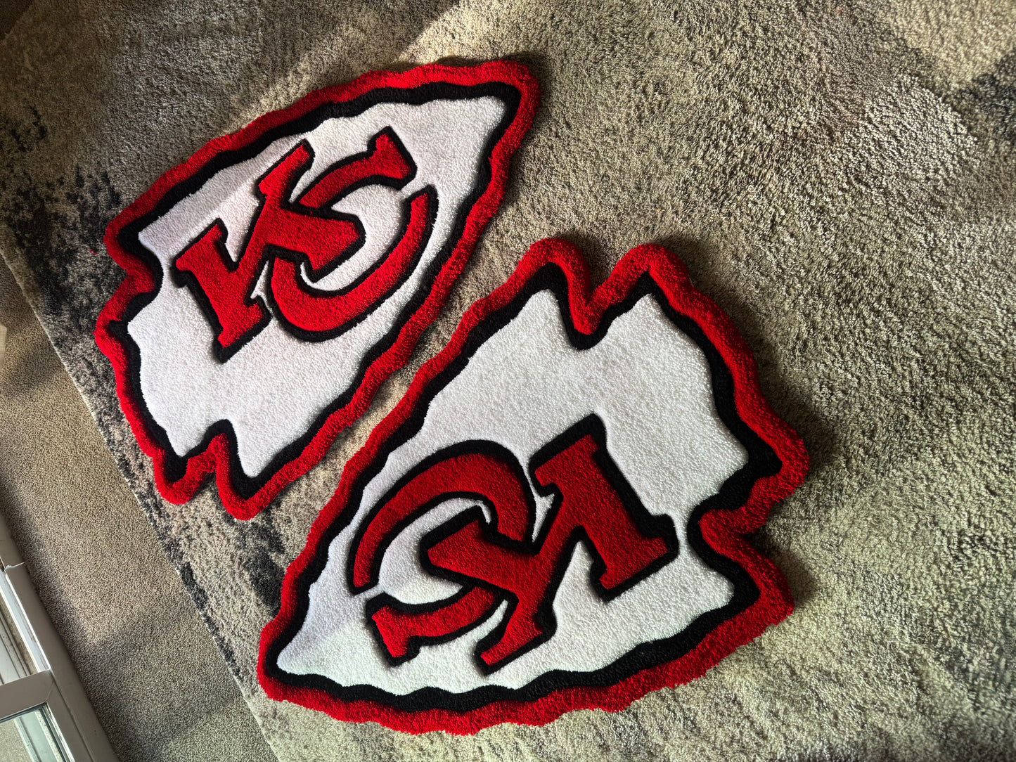 KC CHIEFS RUG