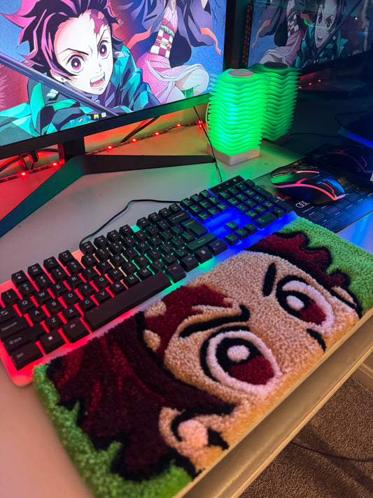 Tanjiro Keyboard Rug Pad