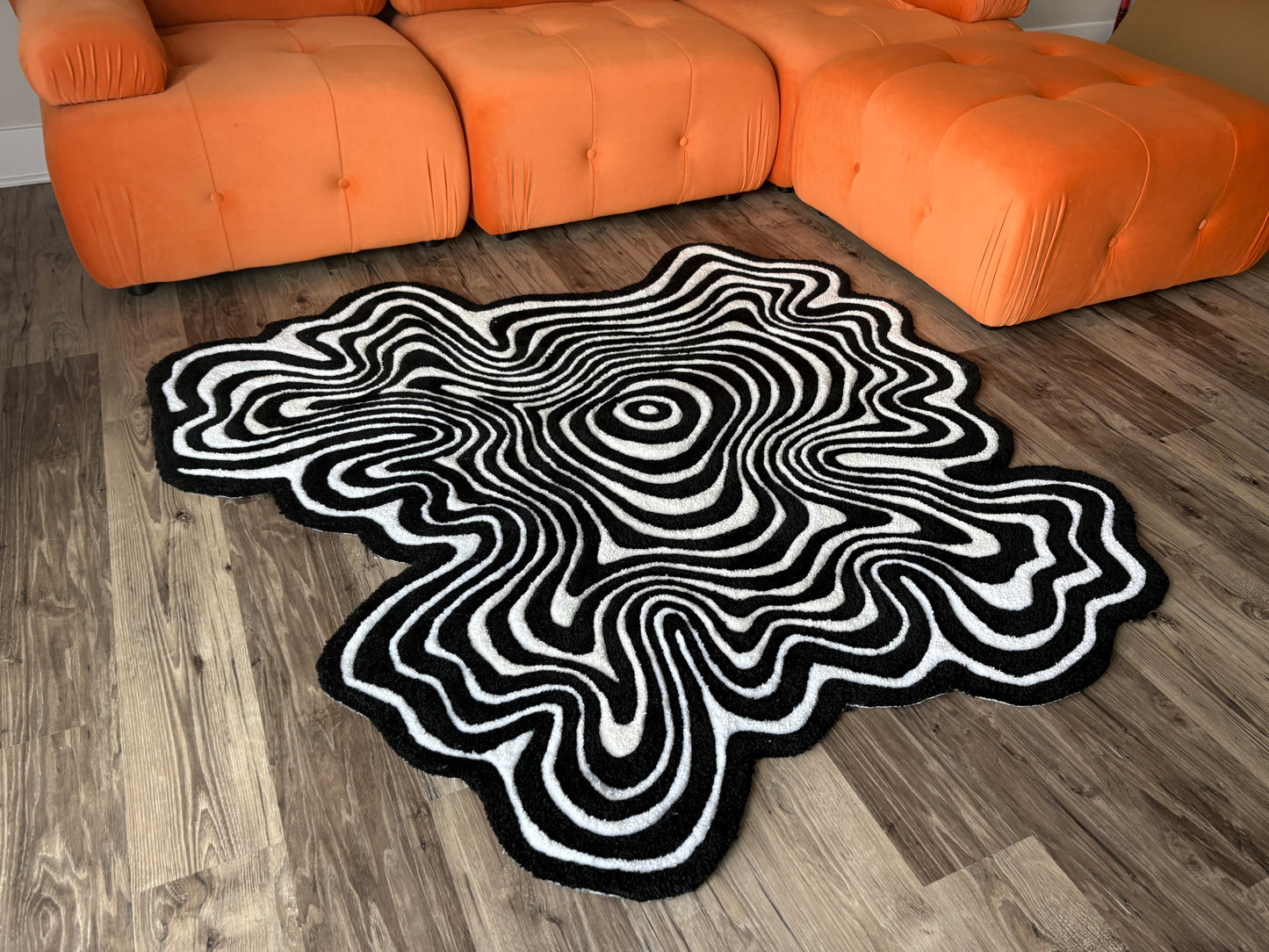 Optical Illusion Floor Piece