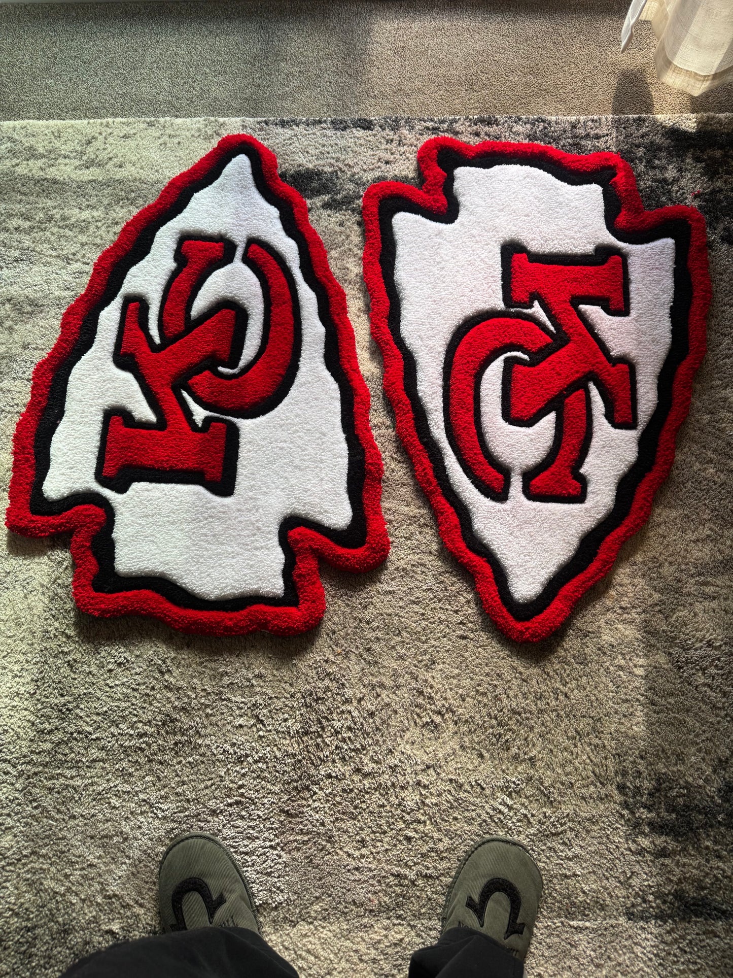 KC CHIEFS RUG