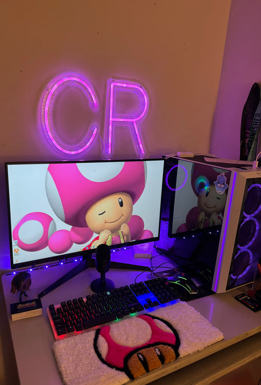 Toadette(Pink)Mini Keyboard Rug