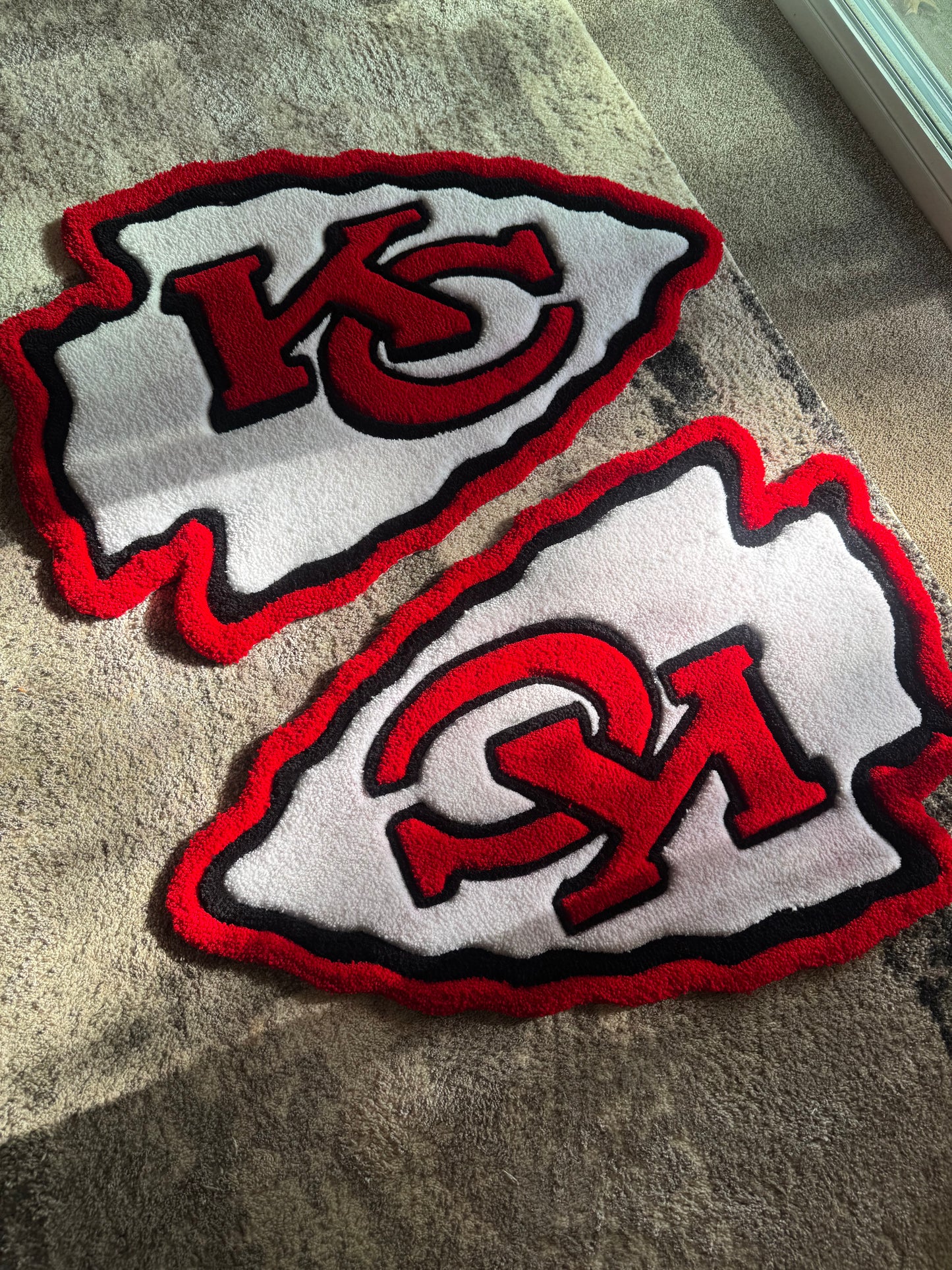 KC CHIEFS RUG