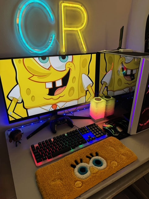 Spongebob Rug Keyboard Pad