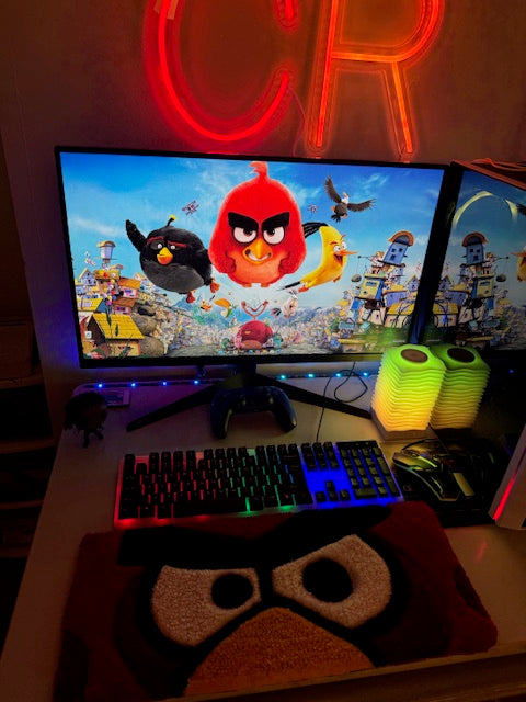 Angry Birds Rug Keyboard Pad