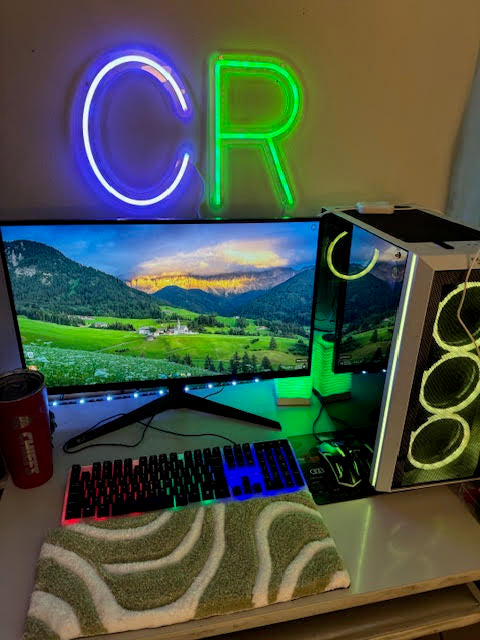 Mint Wave Keyboard Pad